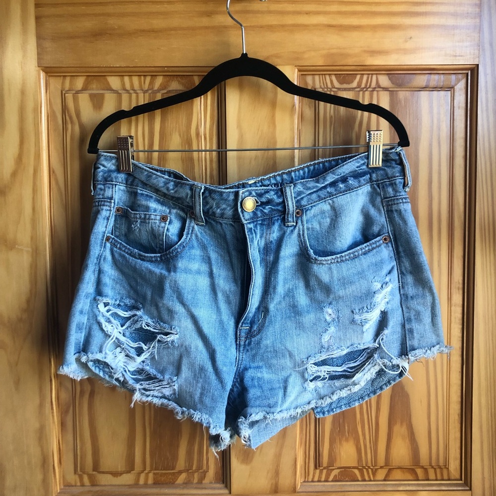 American Eagle High Rise Festival Shorts size 12